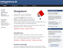 Tablet Screenshot of nielsgamborg.dk