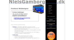 Desktop Screenshot of freelance.nielsgamborg.dk